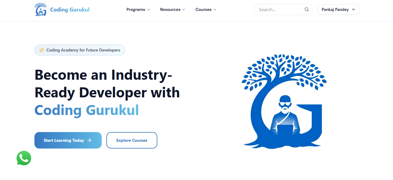 Coding Gurukul Academy — EdTech Web Application